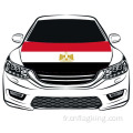 La coupe du monde la république arabe d&#39;egypte drapeau capot de voiture drapeau 100*150 cm